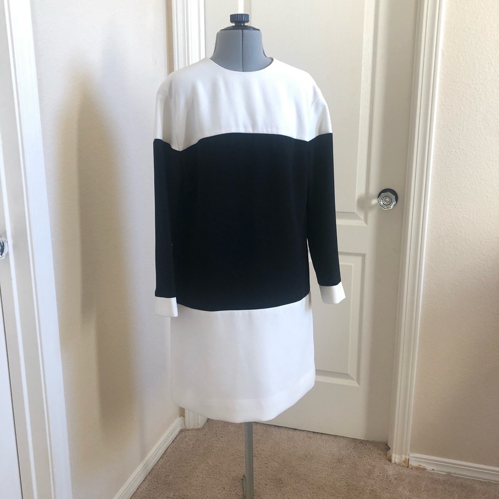 KATE SPADE color block shift dress